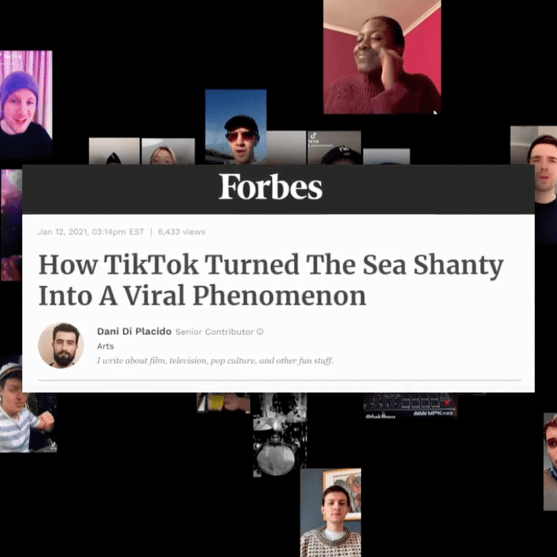 A viral TikTok article from forbes 